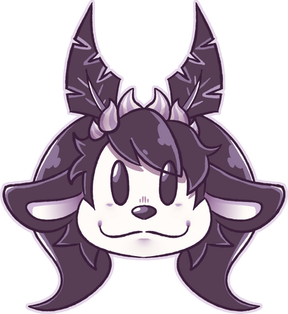 Inky Inkblot Sticker